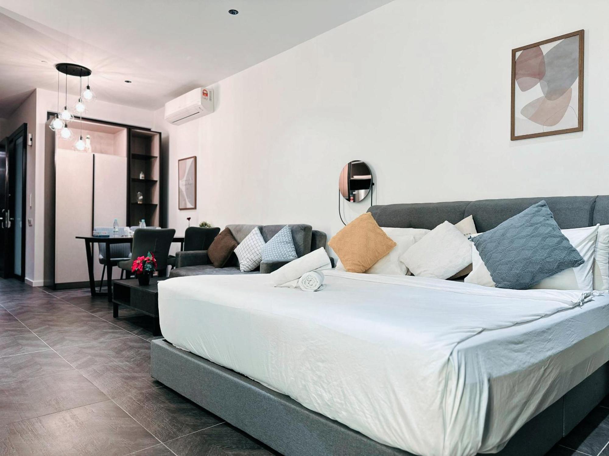 Scarletz Suites Klcc By Luxe Suites Kuala Lumpur Zimmer foto